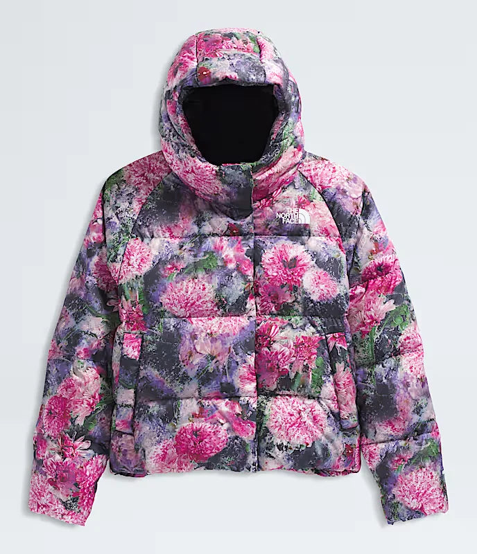 THE NORTH FACE Girls' North Down Hooded Jacket Print Pale Blossom Floral