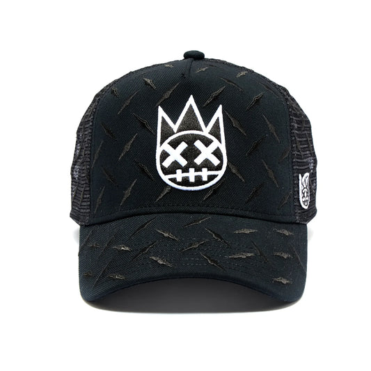 CULT OF INDIVIDUALITY Diamond Plate Trucker Hat - Gravity NYC