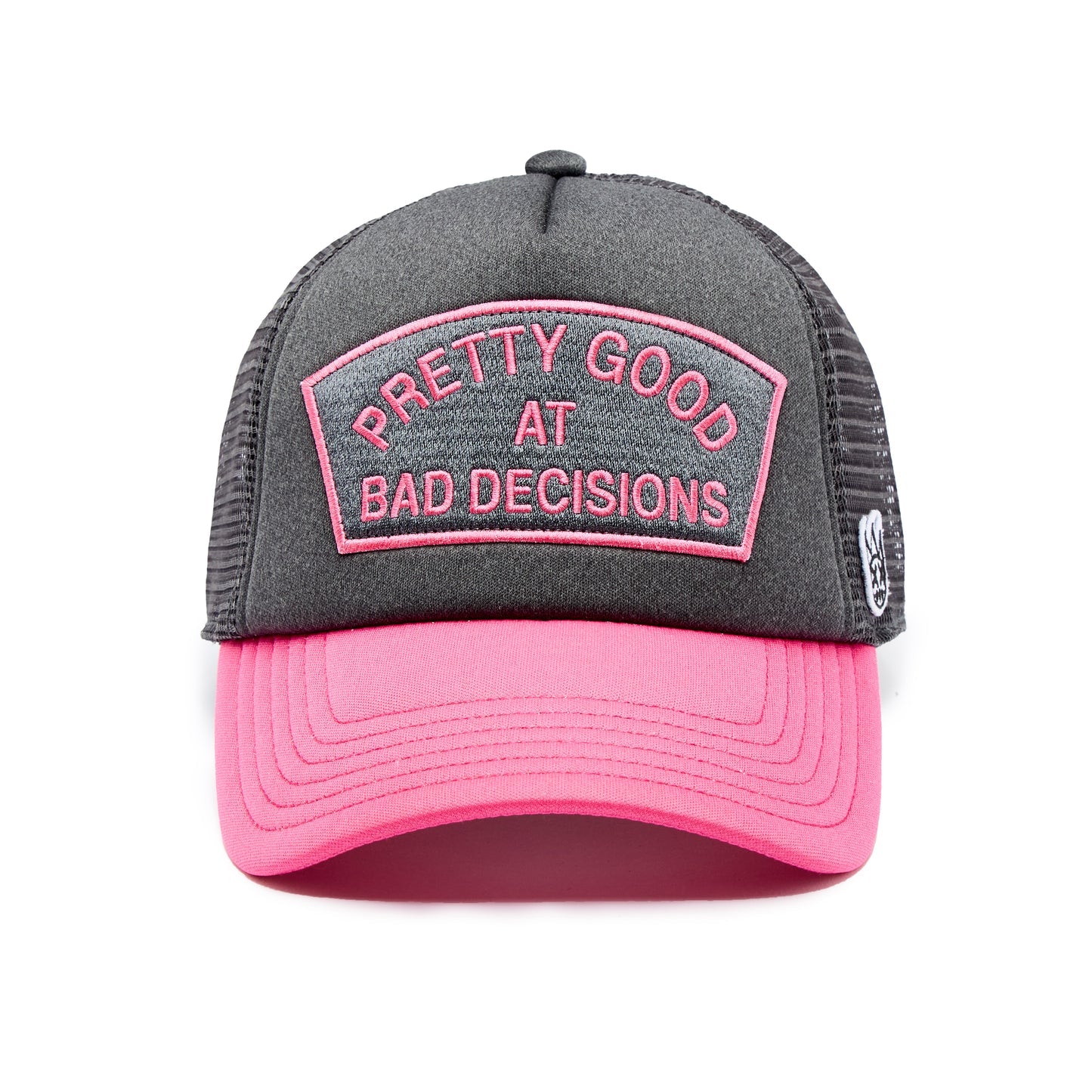 CULT OF INDIVIDUALITY "Good at Bad Decisions" Mesh Back Trucker