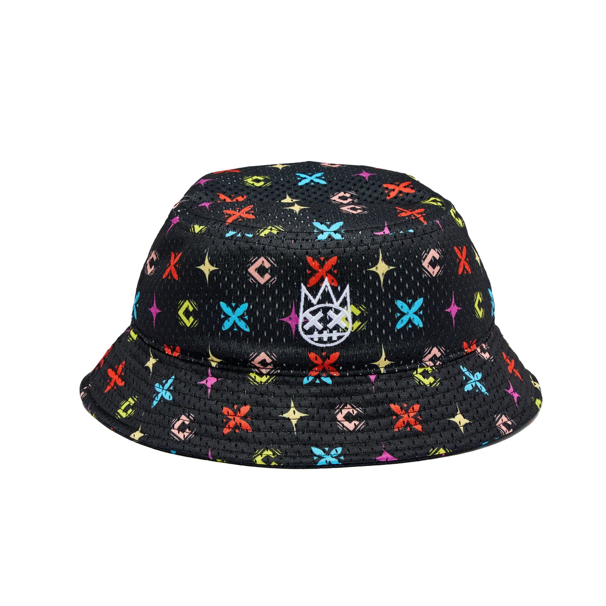 CULT OF INDIVIDUALITY Repeat Pattern Mesh Bucket Hat - Gravity NYC