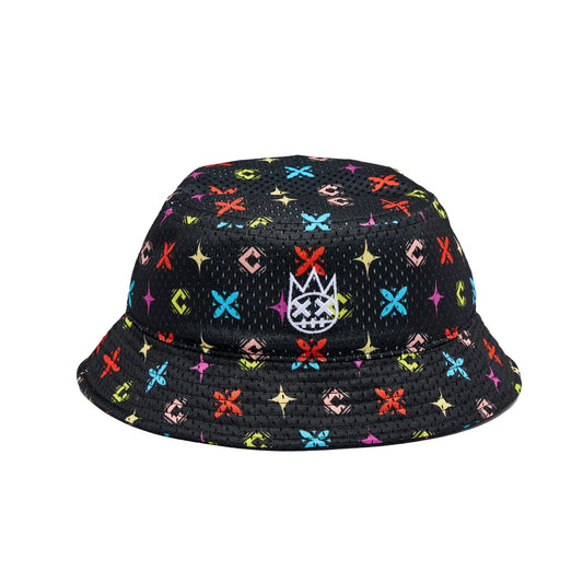 CULT OF INDIVIDUALITY Repeat Pattern Mesh Bucket Hat - Gravity NYC
