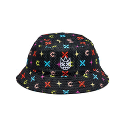 CULT OF INDIVIDUALITY Repeat Pattern Mesh Bucket Hat - Gravity NYC
