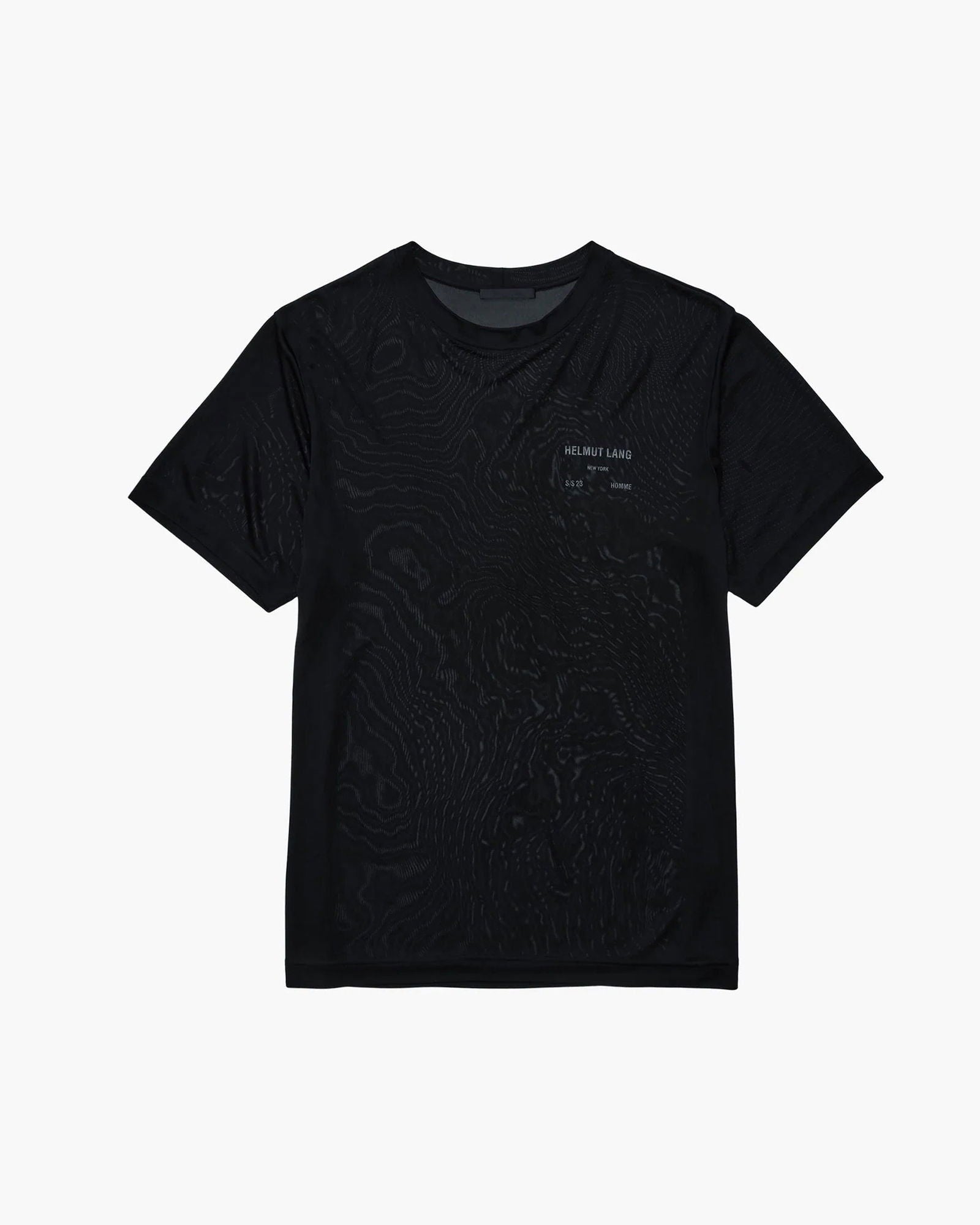 HELMUT LANG Mesh Logo Tee Gravity NYC