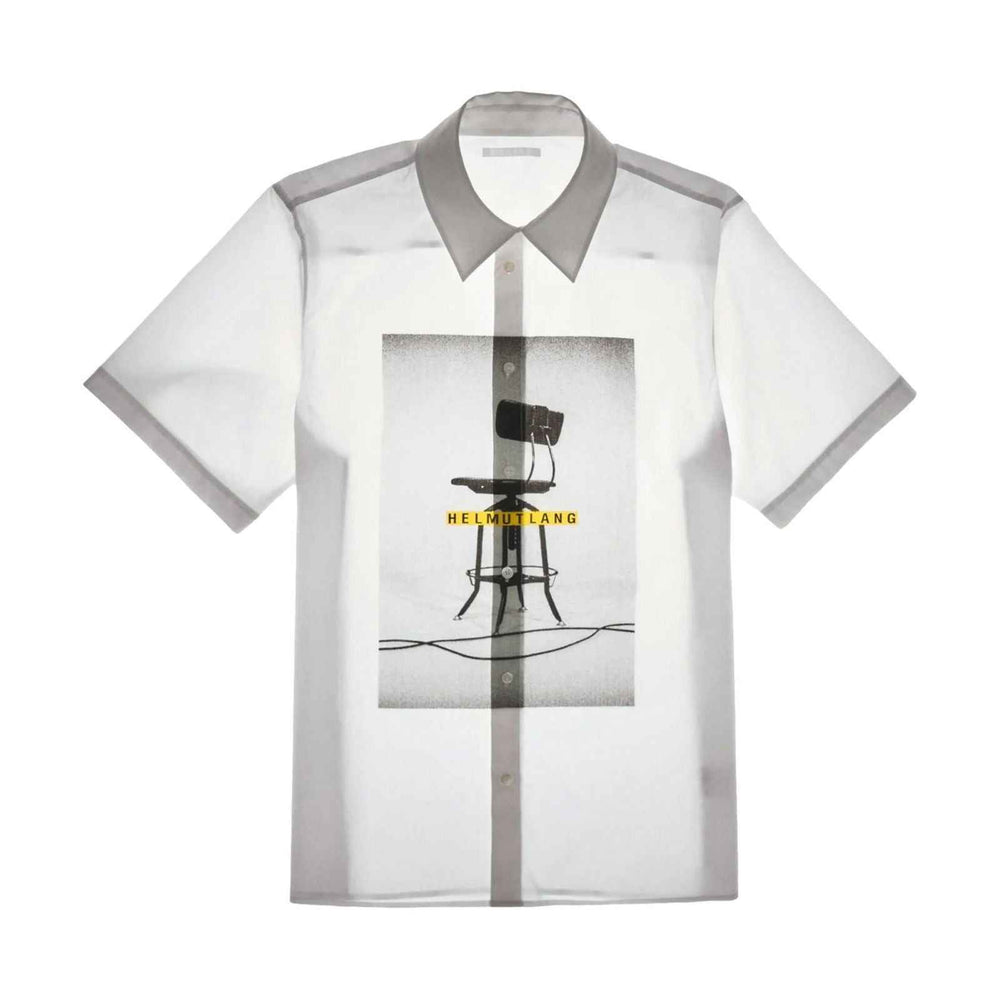 HELMUT LANG Photo Short Sleeve Shirt - Gravity NYC