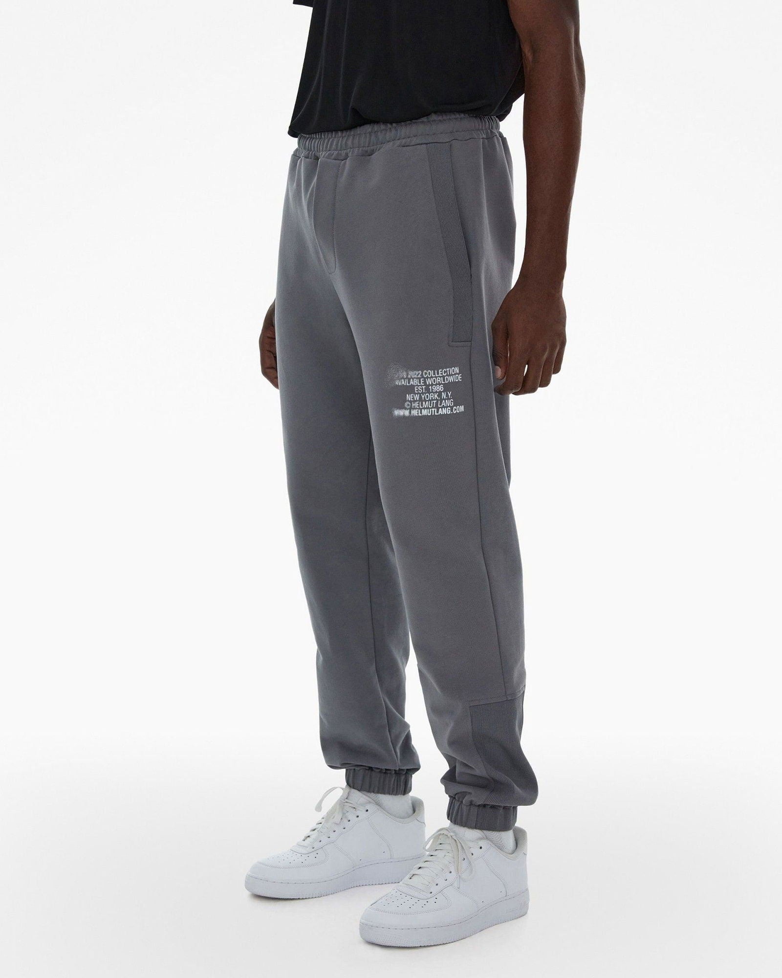 HELMUT LANG Spray Logo Jogger Gravity NYC