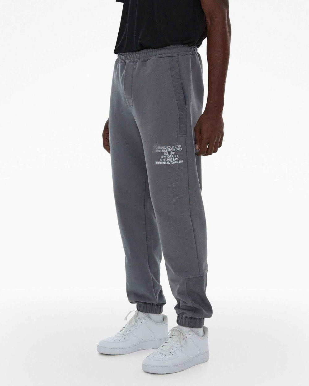 HELMUT LANG Spray Logo Jogger - Gravity NYC