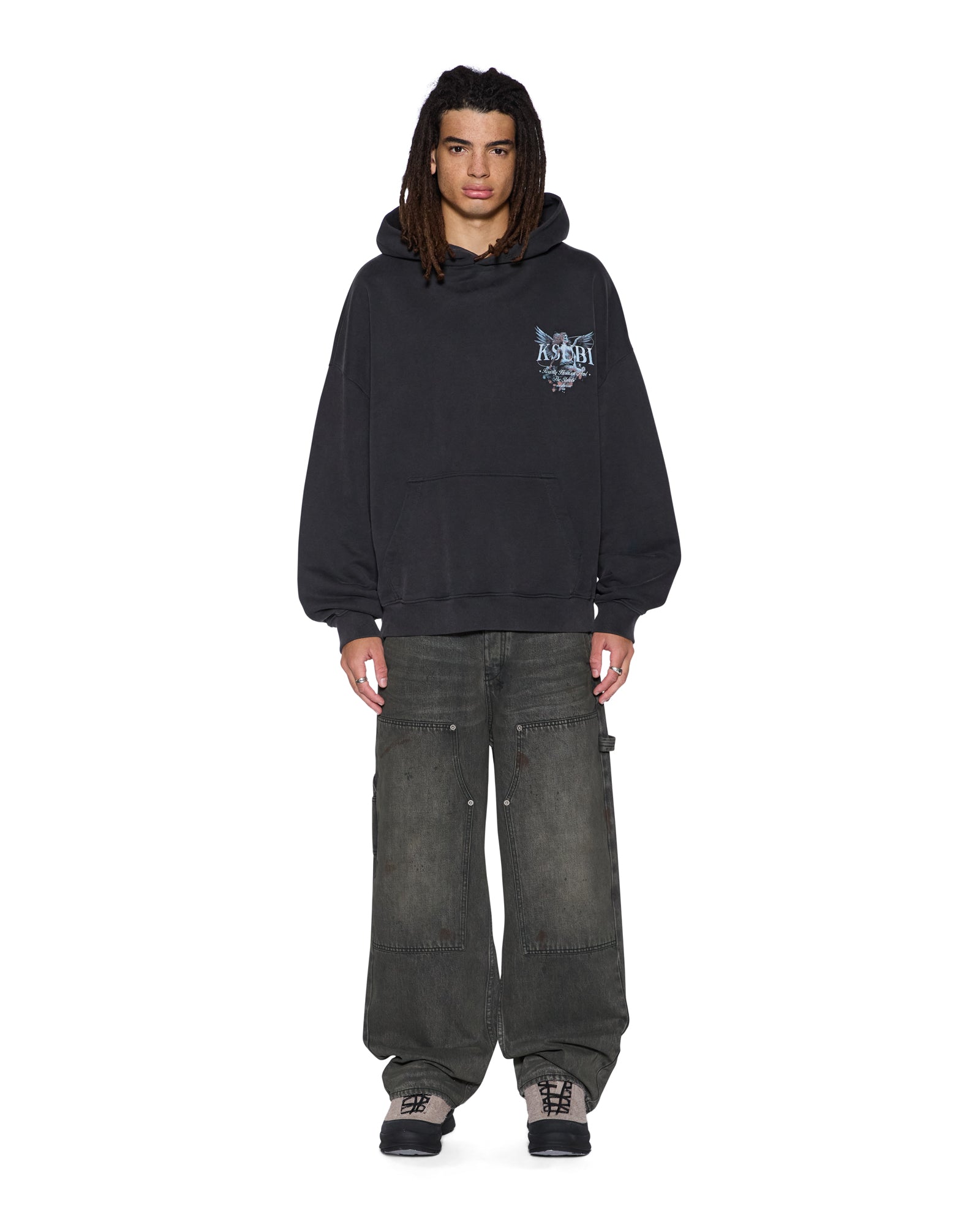 KSUBI Spirit Ekcess Hoodie Acid Black - Gravity NYC