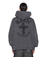 KSUBI Thorned Ekcess Hoodie Charcoal