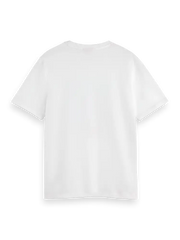 SCOTCH & SODA Front Artwork White T-Shirt