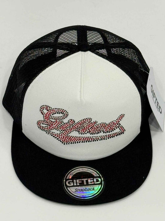EVERYONE IS GIFTED Script Hat (Black/White)
