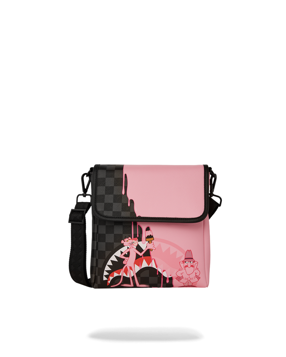 SPRAYGROUND Pink Panther Half Painted Messenger Sling B7586 - Gravity NYC