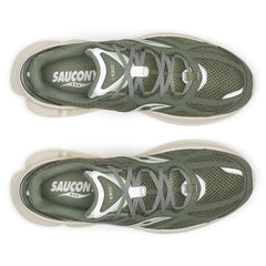 SAUCONY Grid NXT Sneaker Moss/Cream - Gravity NYC