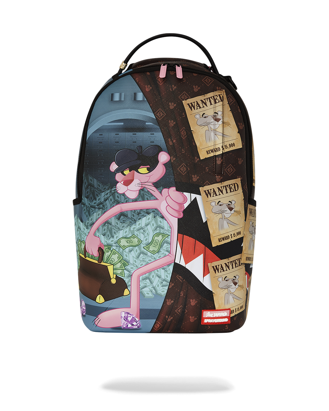 SPRAYGROUND Pink Panther Burglar Escape DLXV Backpack B7773 - Gravity NYC