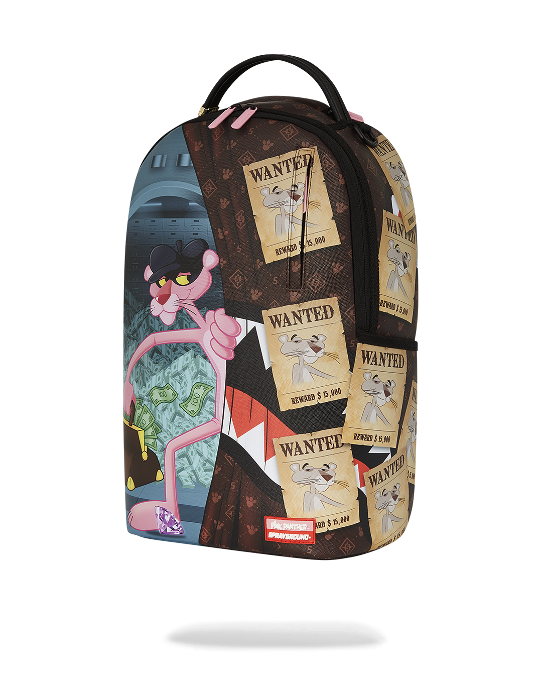 SPRAYGROUND Pink Panther Burglar Escape DLXV Backpack B7773 - Gravity NYC