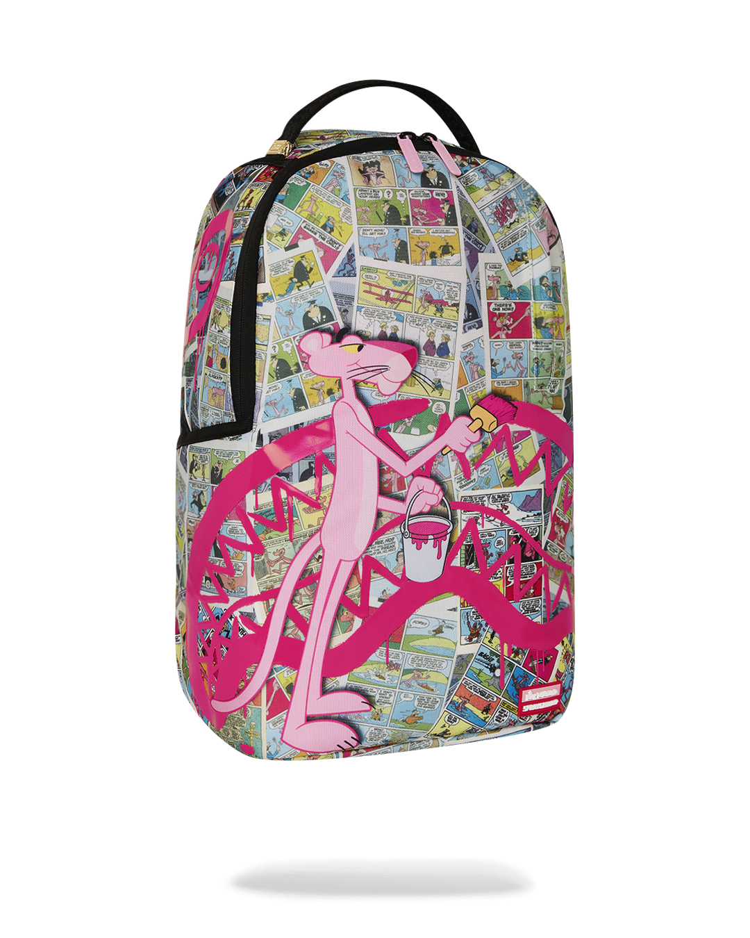 SPRAYGROUND Pink Panther Painting Sharkmouth DLXR Backpack B7414 - Gravity NYC