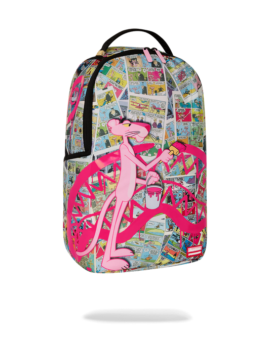 SPRAYGROUND Pink Panther Painting Sharkmouth DLXR Backpack B7414 - Gravity NYC