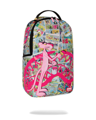 SPRAYGROUND Pink Panther Painting Sharkmouth DLXR Backpack B7414 - Gravity NYC
