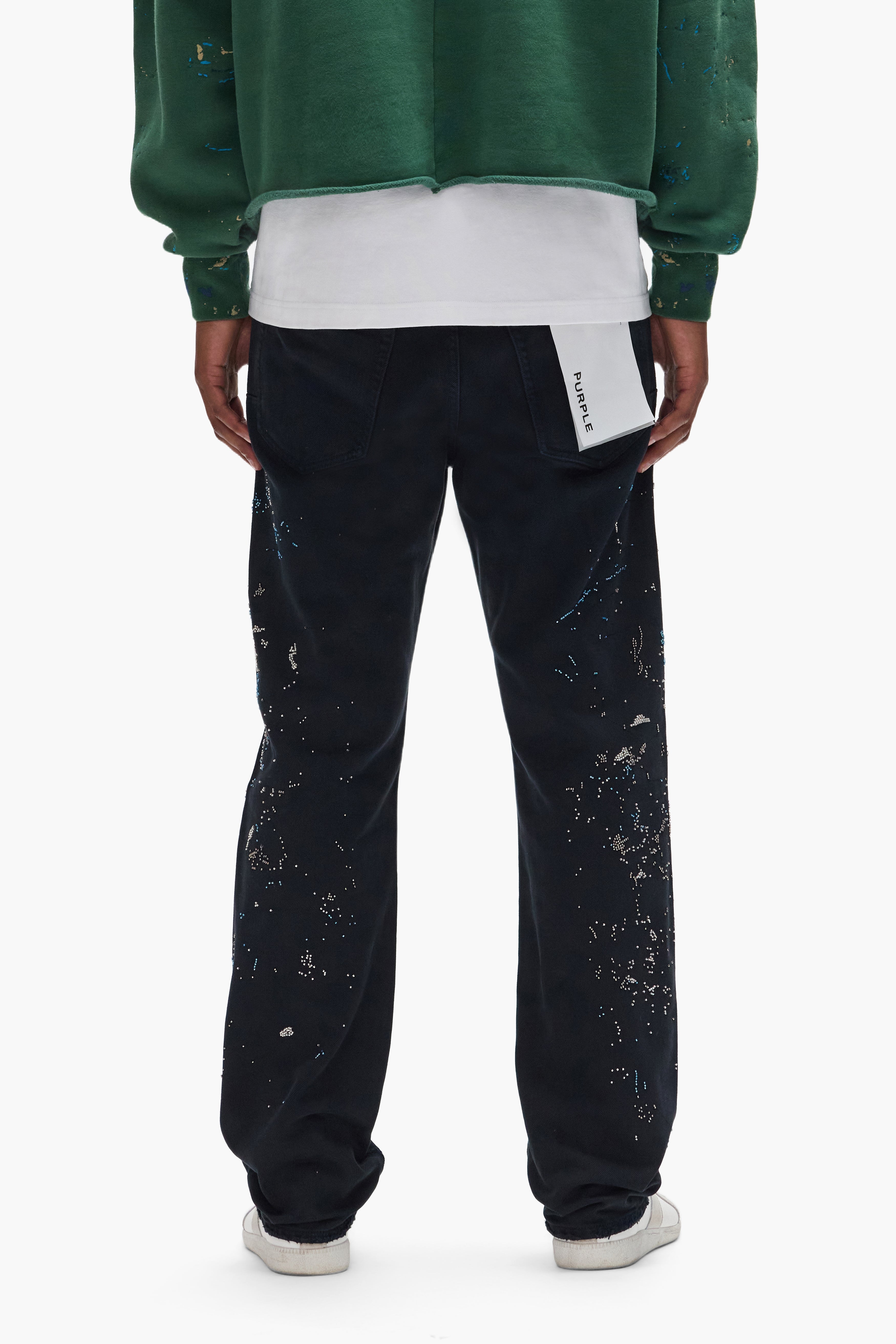 PURPLE BRAND P011 Beaded Splatter - Gravity NYC