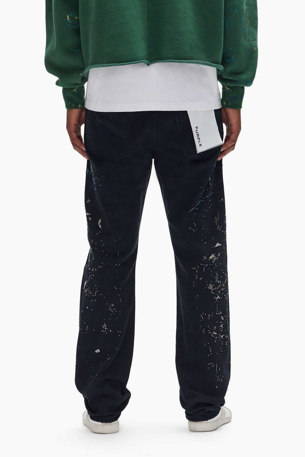 PURPLE BRAND P011 Beaded Splatter - Gravity NYC
