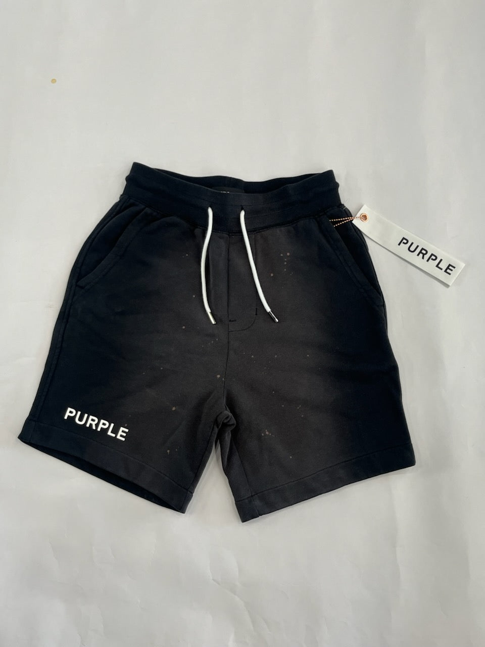 PURPLE BRAND P451 Black Beauty Fleece Short - Gravity NYC