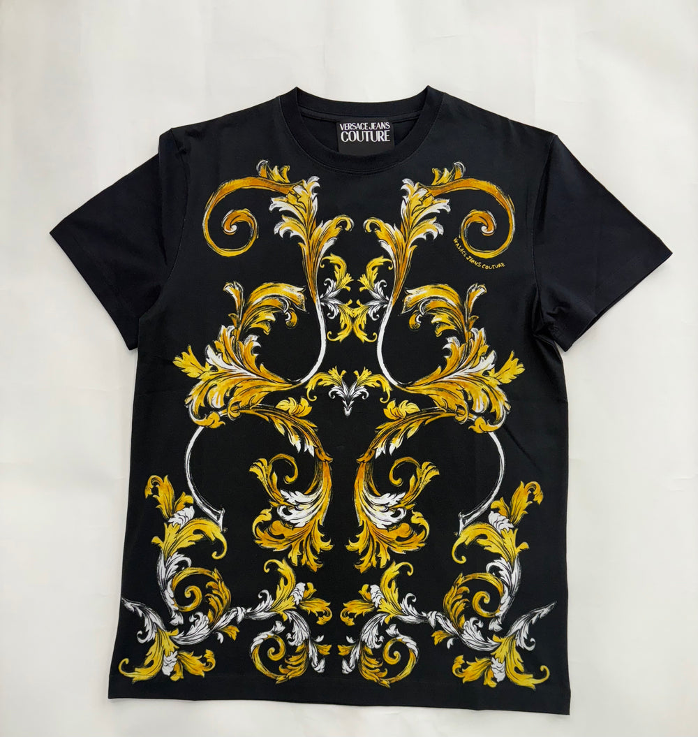 VERSACE JEANS COUTURE Outline Barocco Slim-Fit T-Shirt - Gravity NYC
