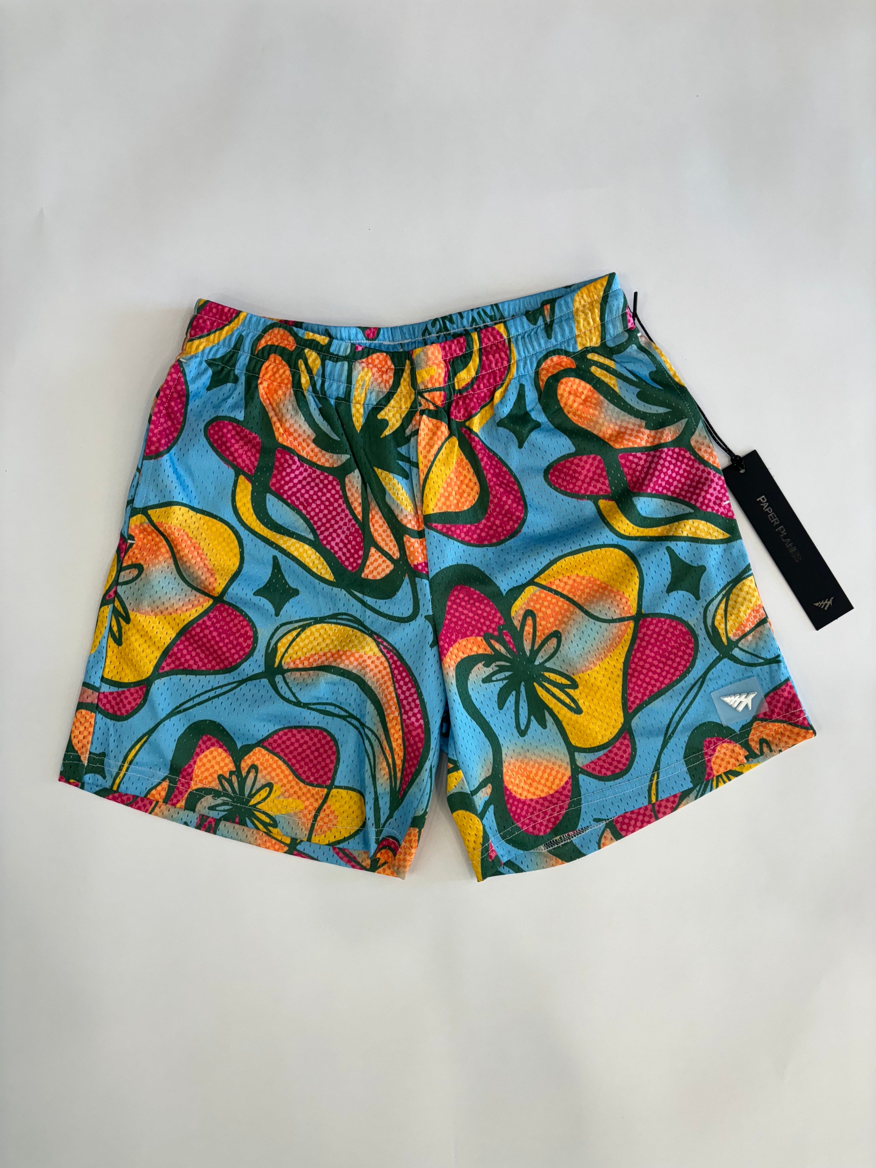 PAPER PLANES Tropicalia Mesh Short Gravity NYC