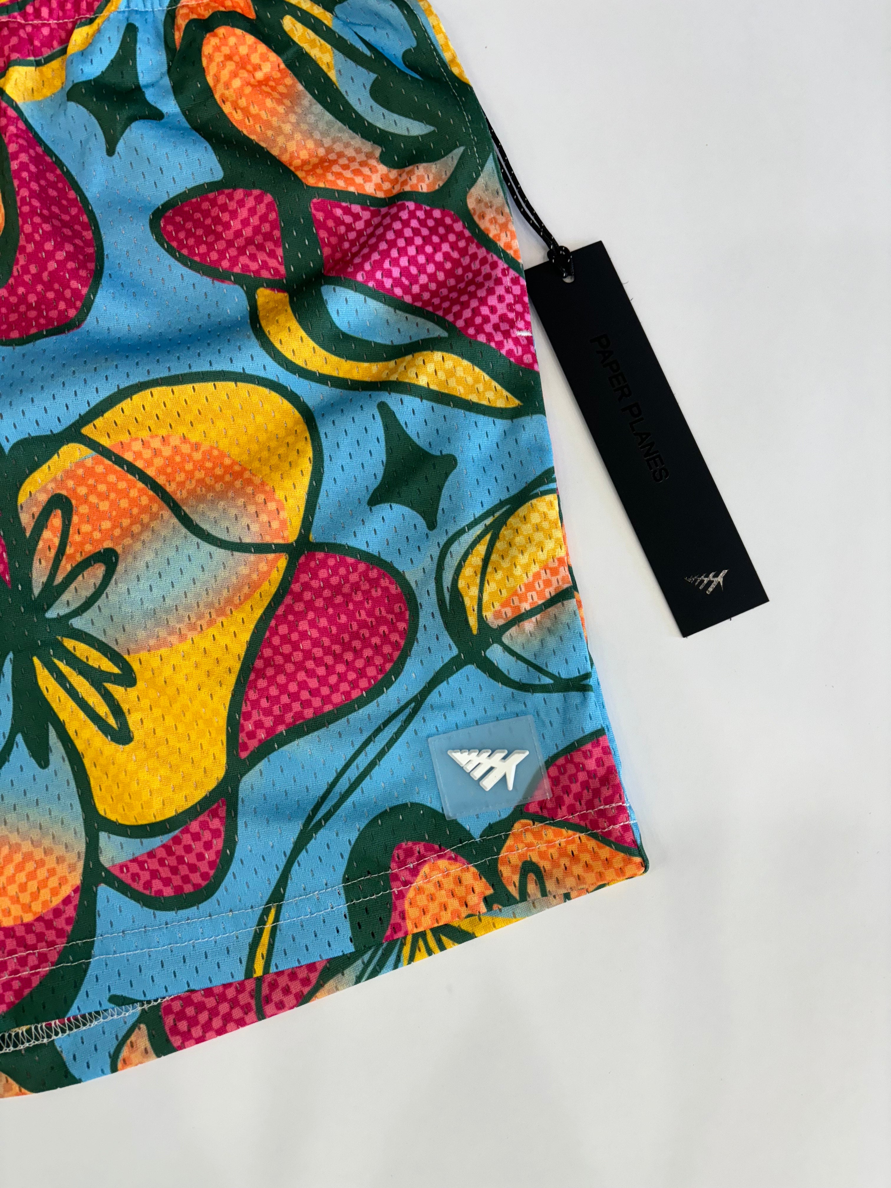 PAPER PLANES Tropicalia Mesh Short Gravity NYC