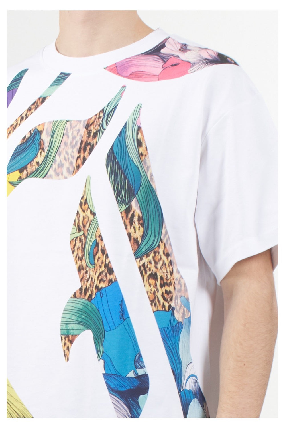 JUST CAVALLI Flower T-Shirt - Gravity NYC