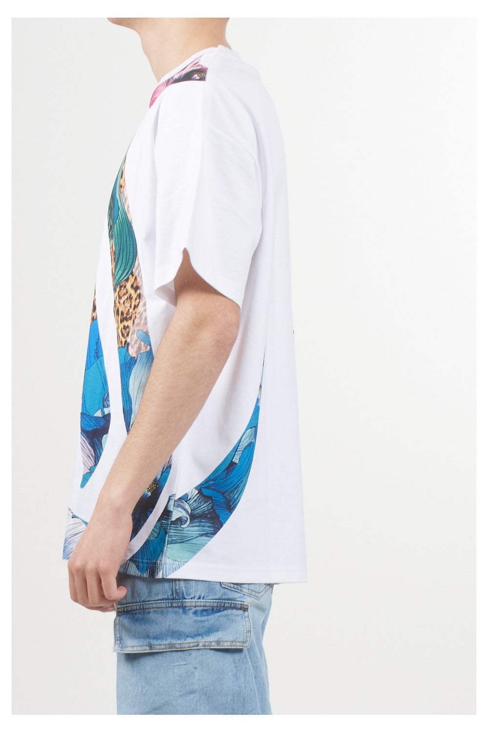 JUST CAVALLI Flower T-Shirt - Gravity NYC