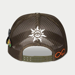 GODSPEED GS Forever Trucker Hat (Olive/Black) - Gravity NYC