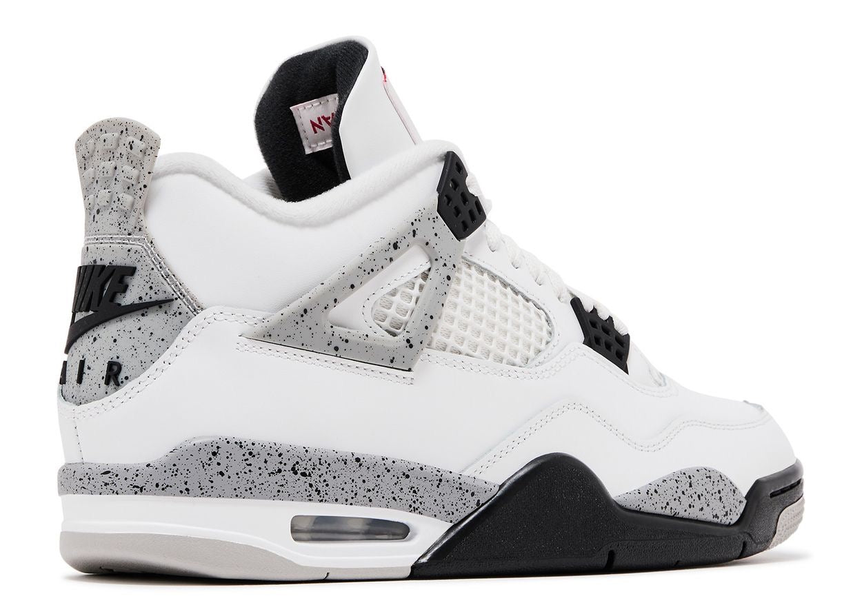 NIKE Air Jordan 4 Retro White Cement - Gravity NYC
