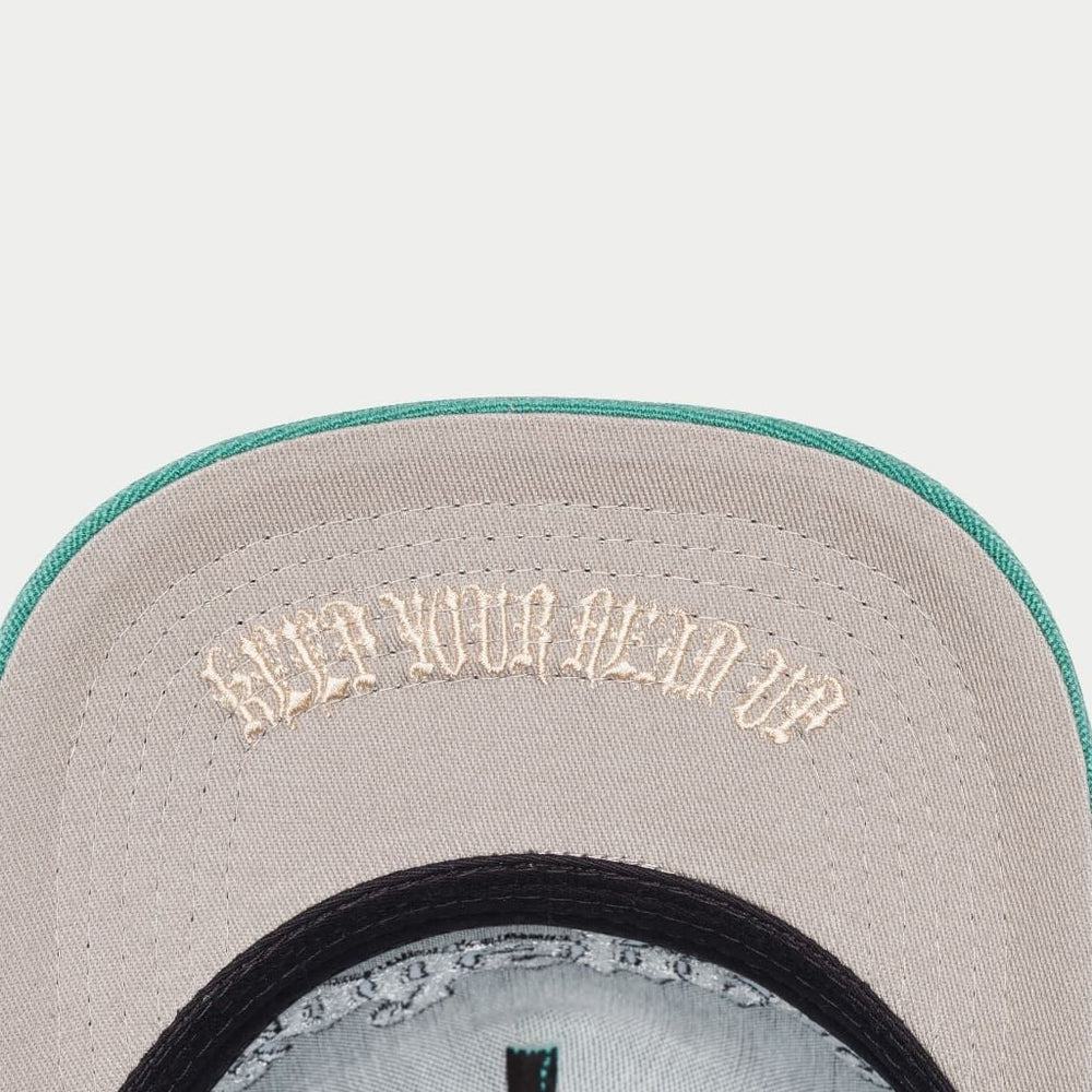 GODSPEED GS Forever Trucker Hat (Teal Washed) - Gravity NYC