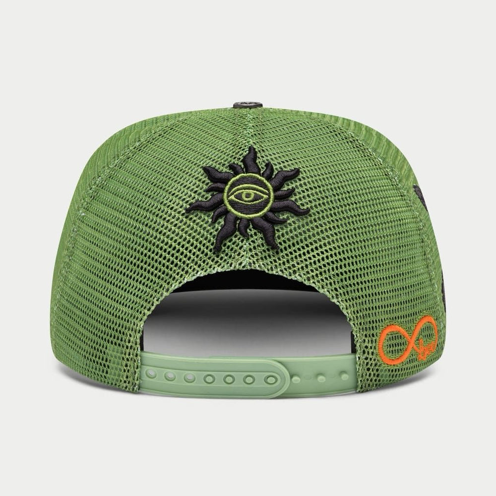 GODSPEED GS Forever Trucker Hat (Lime Washed) - Gravity NYC
