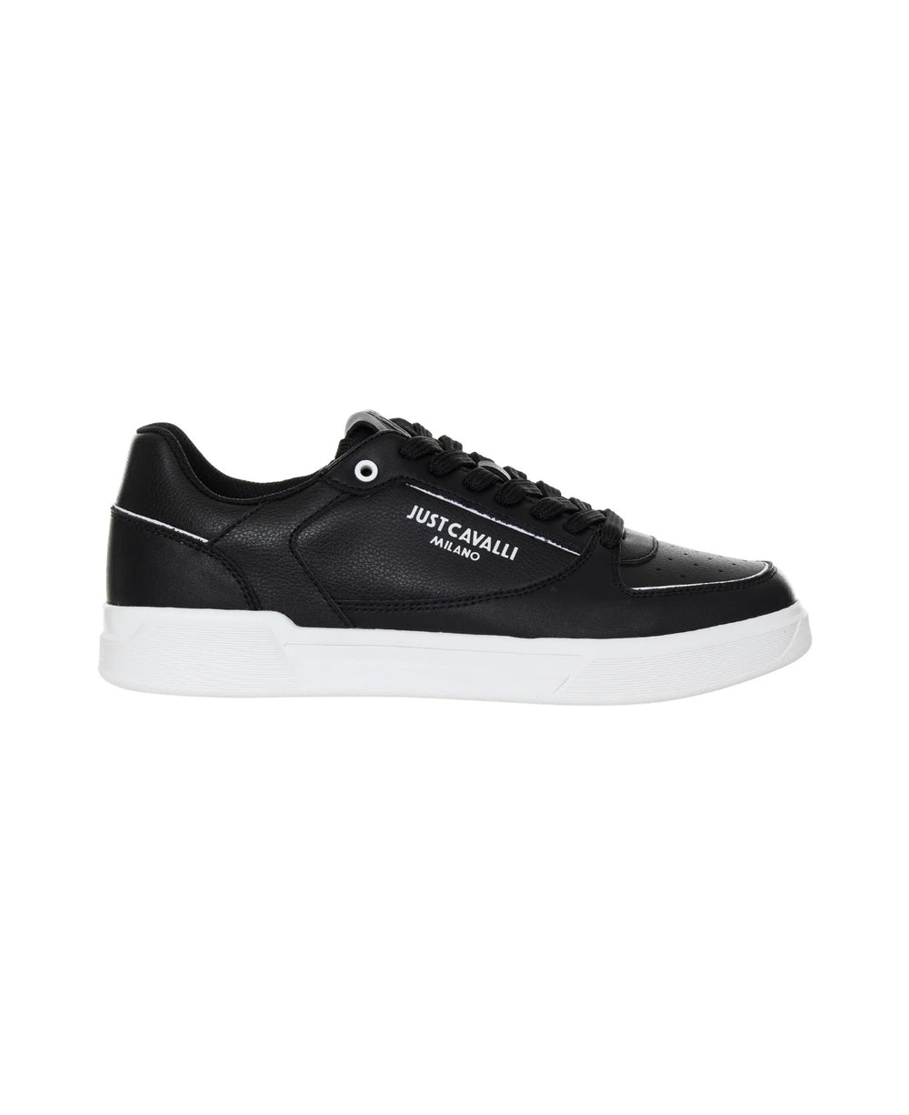 JUST CAVALLI Wordmark Sneakers - Gravity NYC