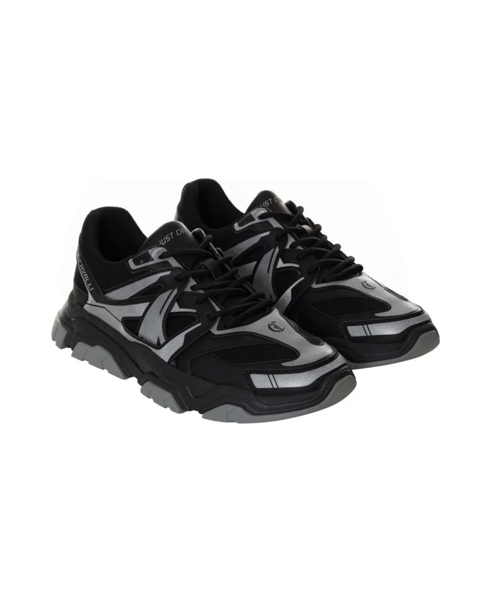 JUST CAVALLI Logo Sneakers - Gravity NYC