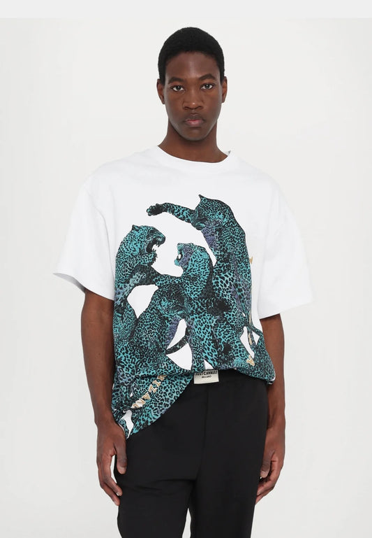 JUST CAVALLI PLACED FULL LEOPARD
