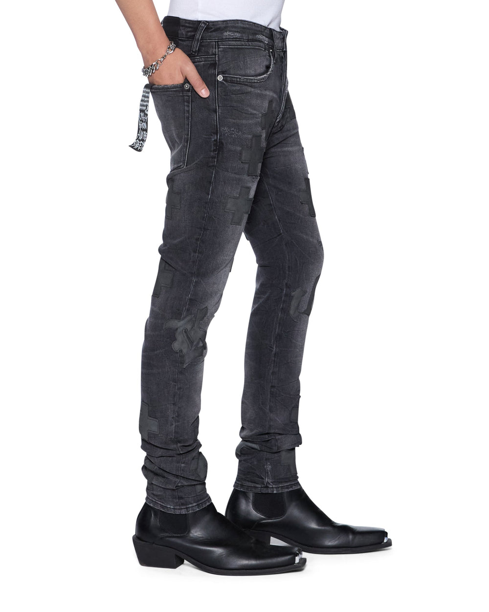 KSUBI Men's Skinny Fit Jeans and Denim at Gravity NYC