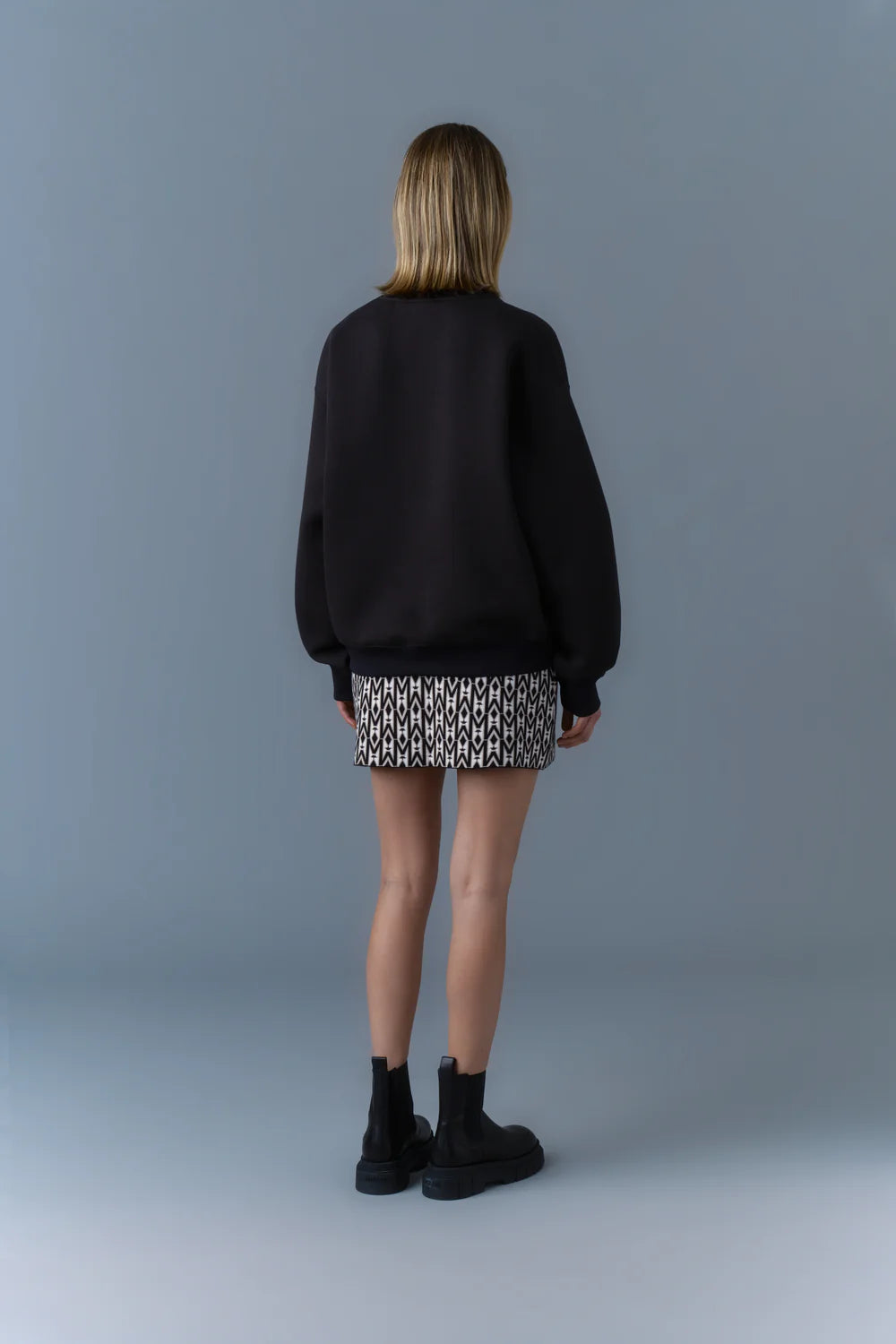 MACKAGE Julian Double-Face Jersey Sweatshirt - Gravity NYC