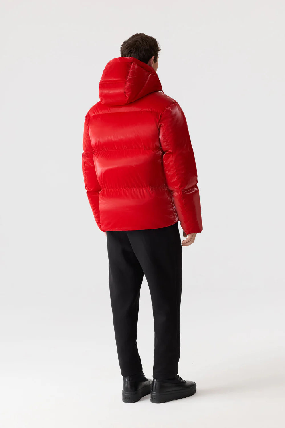 MACKAGE Kent-Glo High-Gloss Hooded Down Jacket - Gravity NYC
