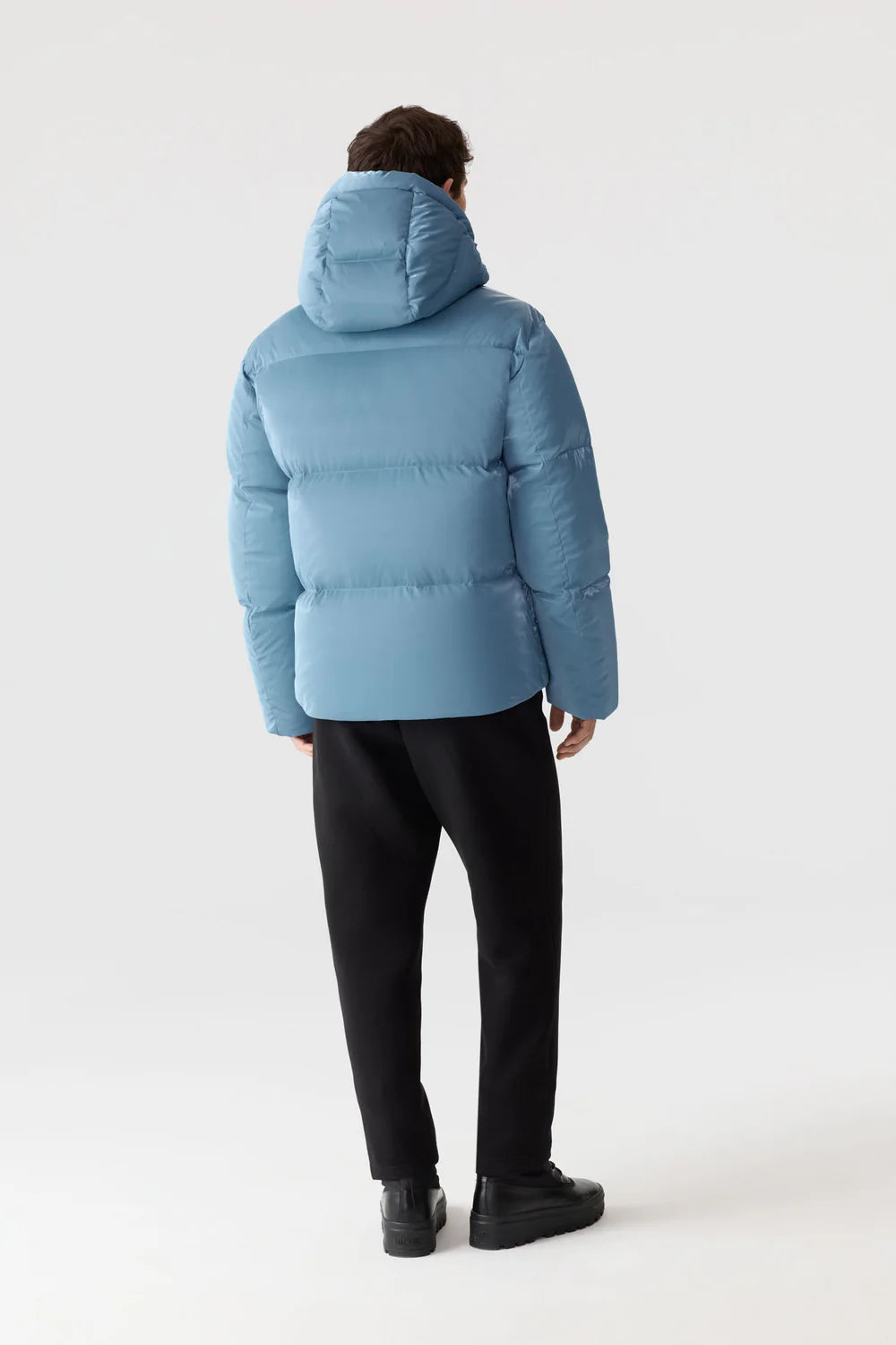 MACKAGE Kent-Glo High-Gloss Hooded Down Jacket - Gravity NYC