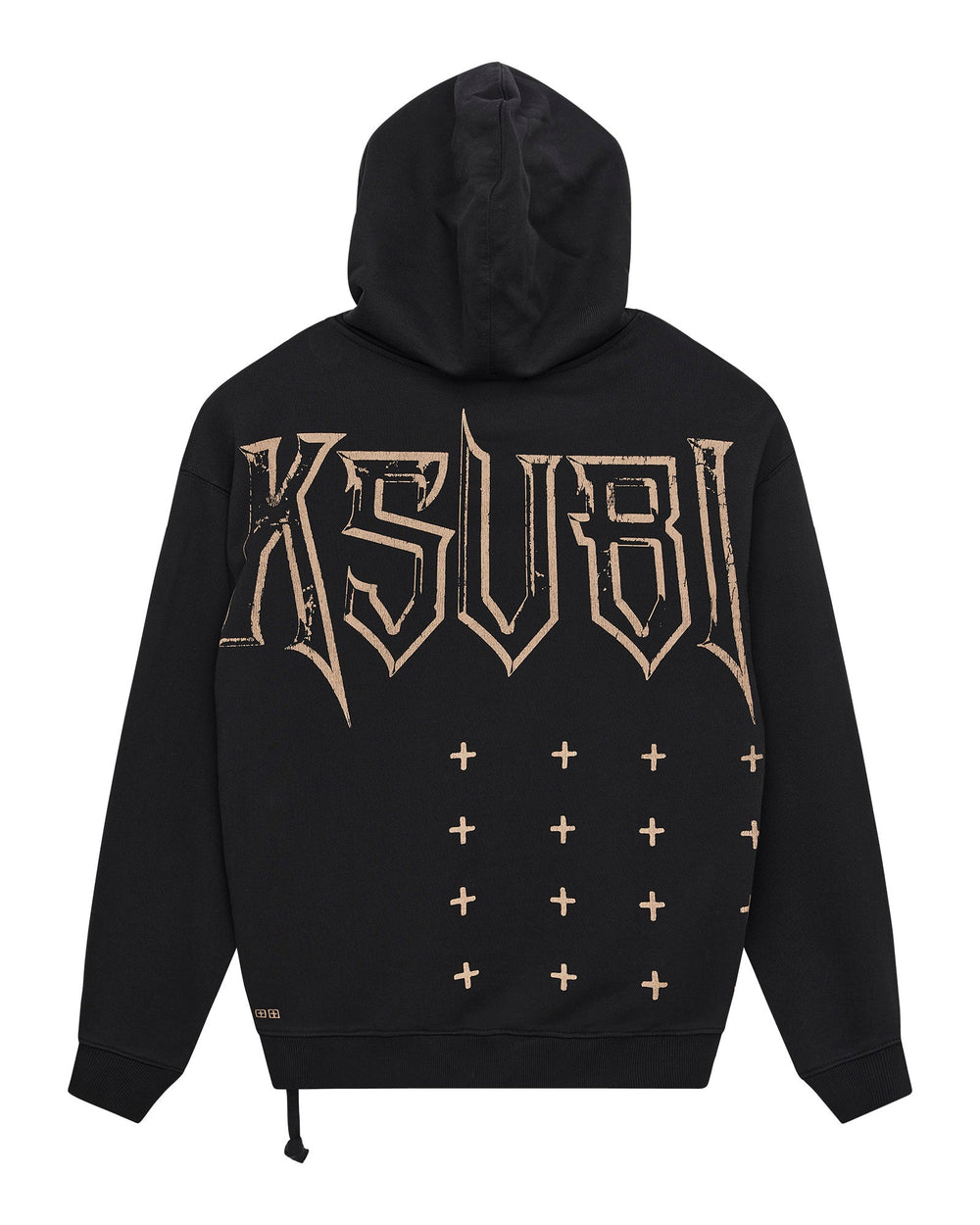 KSUBI Kingdom Biggie Hoodie Jet Black - Gravity NYC
