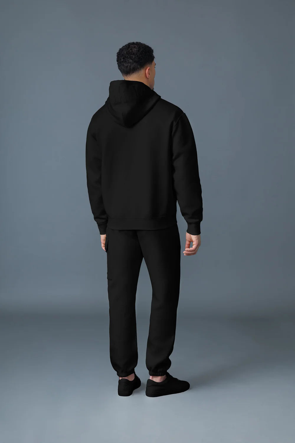 MACKAGE Kolton Double-Face Jersey Logo Hoodie - Gravity NYC