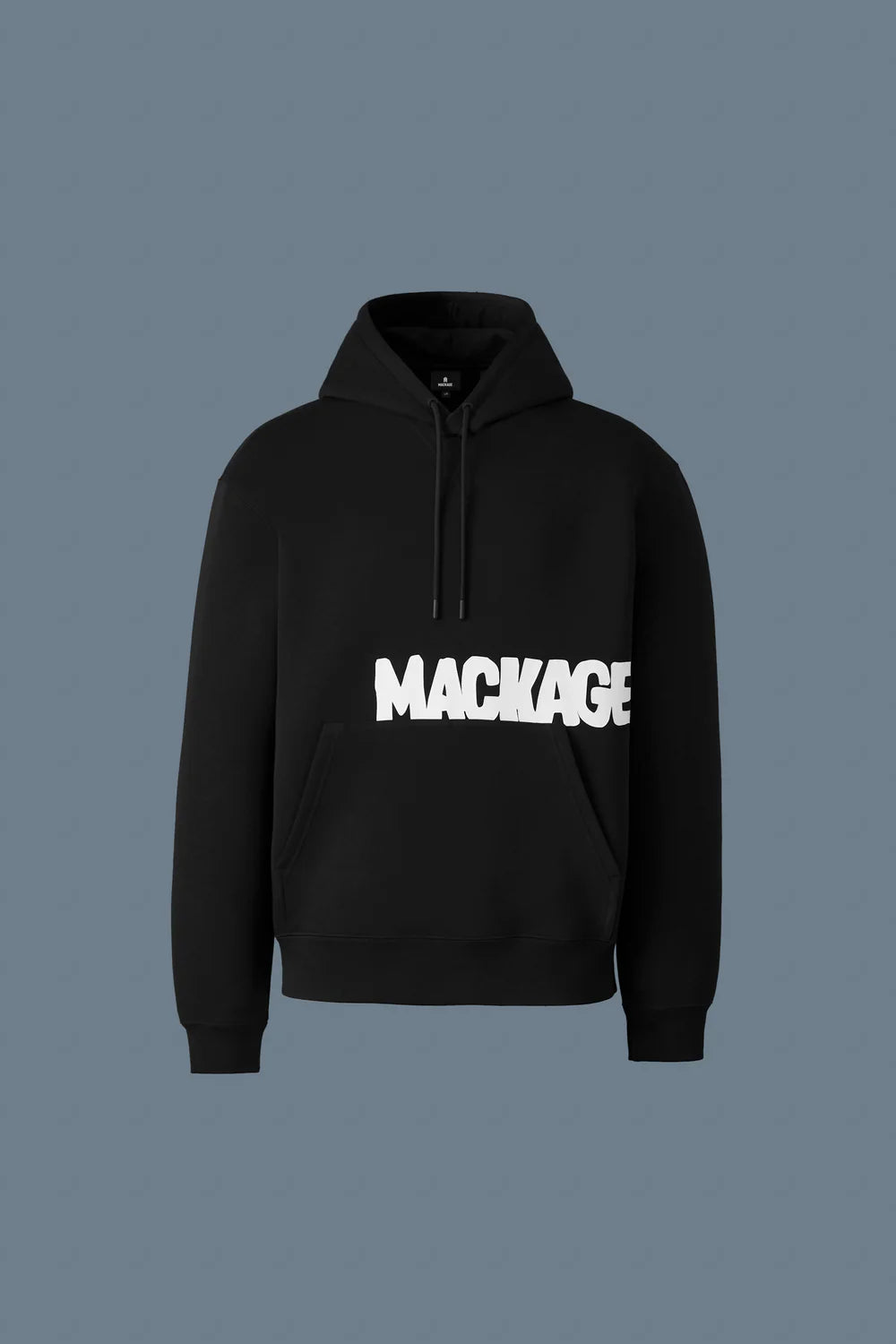 MACKAGE Krystian-PR Double-Face Jersey Logo Hoodie Gravity NYC