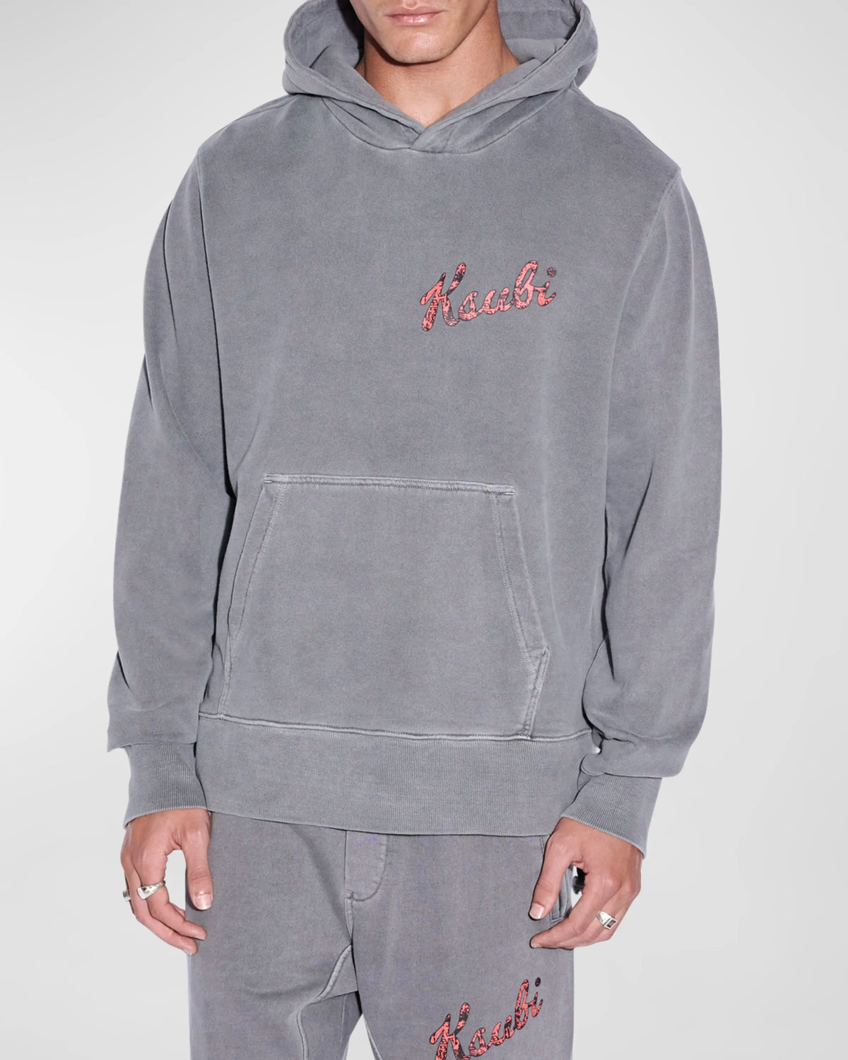 KSUBI Autograph Kash Hoodie Charcoal Gravity NYC