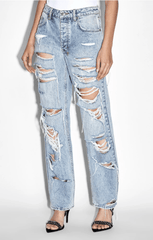 KSUBI Brooklyn Women's Jean Karma Trashed Gravity NYC