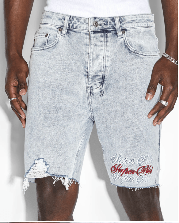 KSUBI Chopper Short Pixel Refresh Denim Shorts Gravity NYC