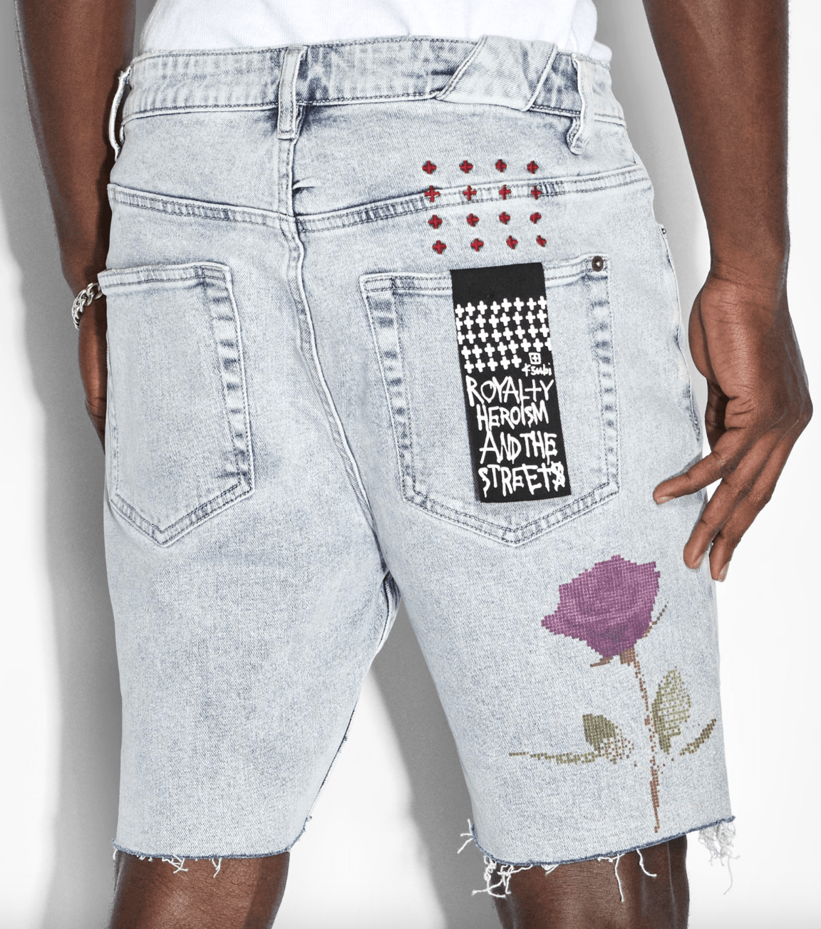 KSUBI Chopper Short Pixel Refresh Denim Shorts Gravity NYC