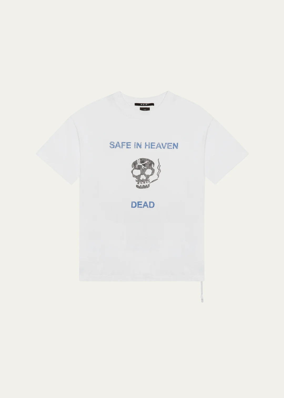 KSUBI Dead Ekcess SS Tee Vintage White Gravity NYC