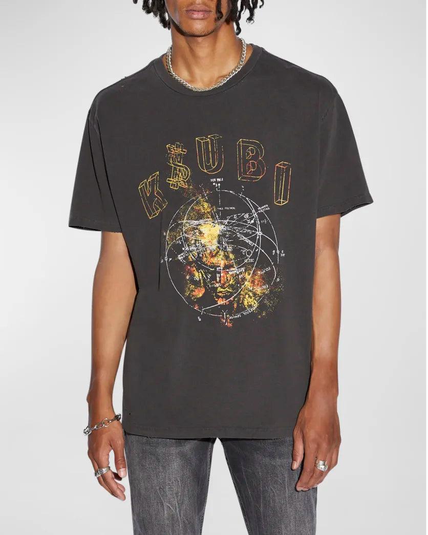 KSUBI Diagrams Biggie SS Tee Faded Black Gravity NYC