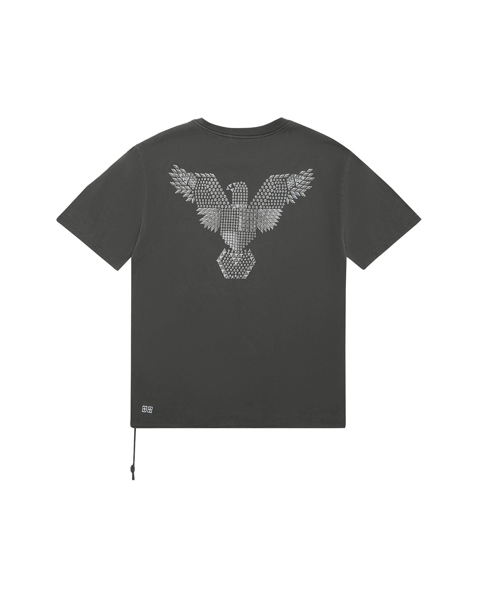 KSUBI Eagle Biggie SS Tee Faded Black Gravity NYC